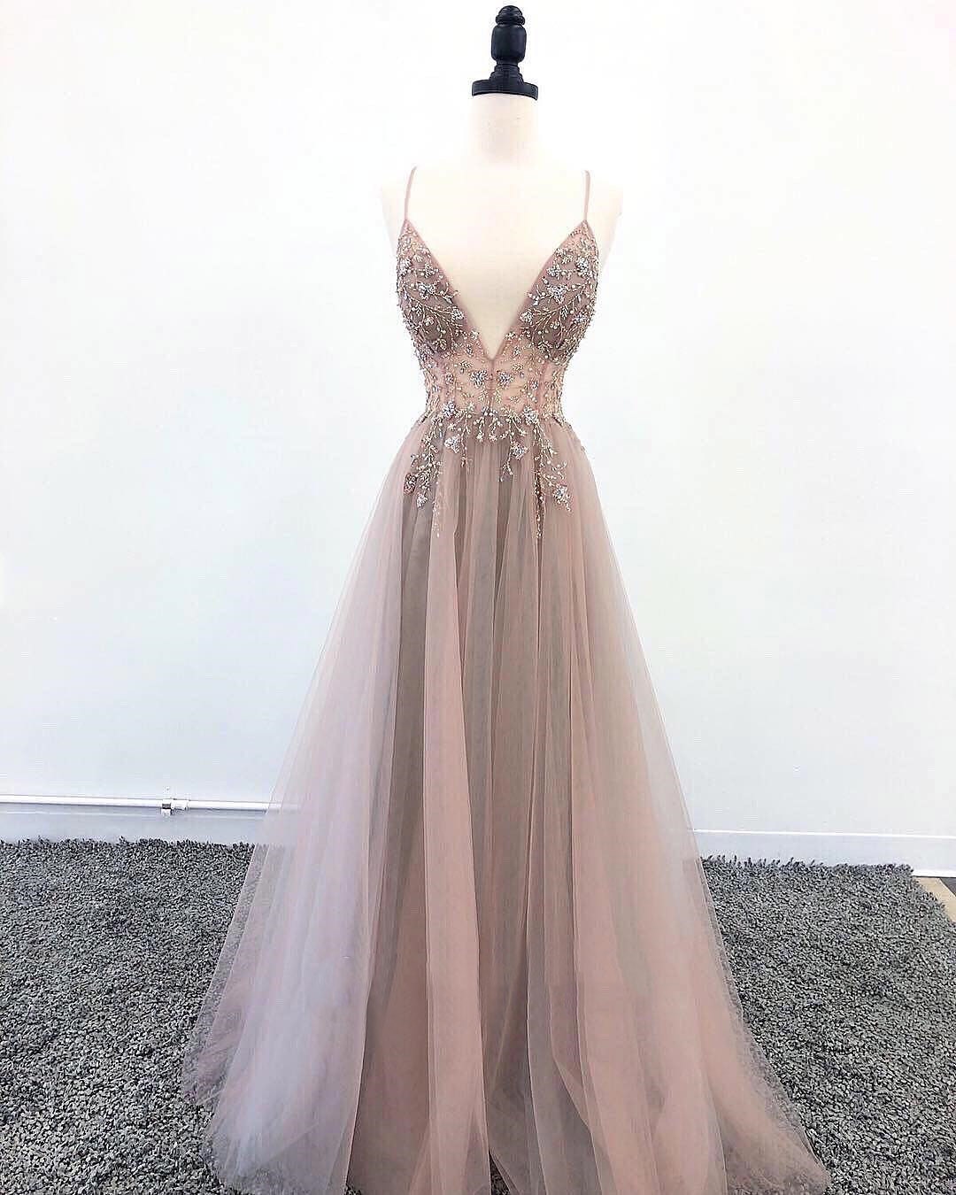 Girl's Elegant Gown Prom Dress