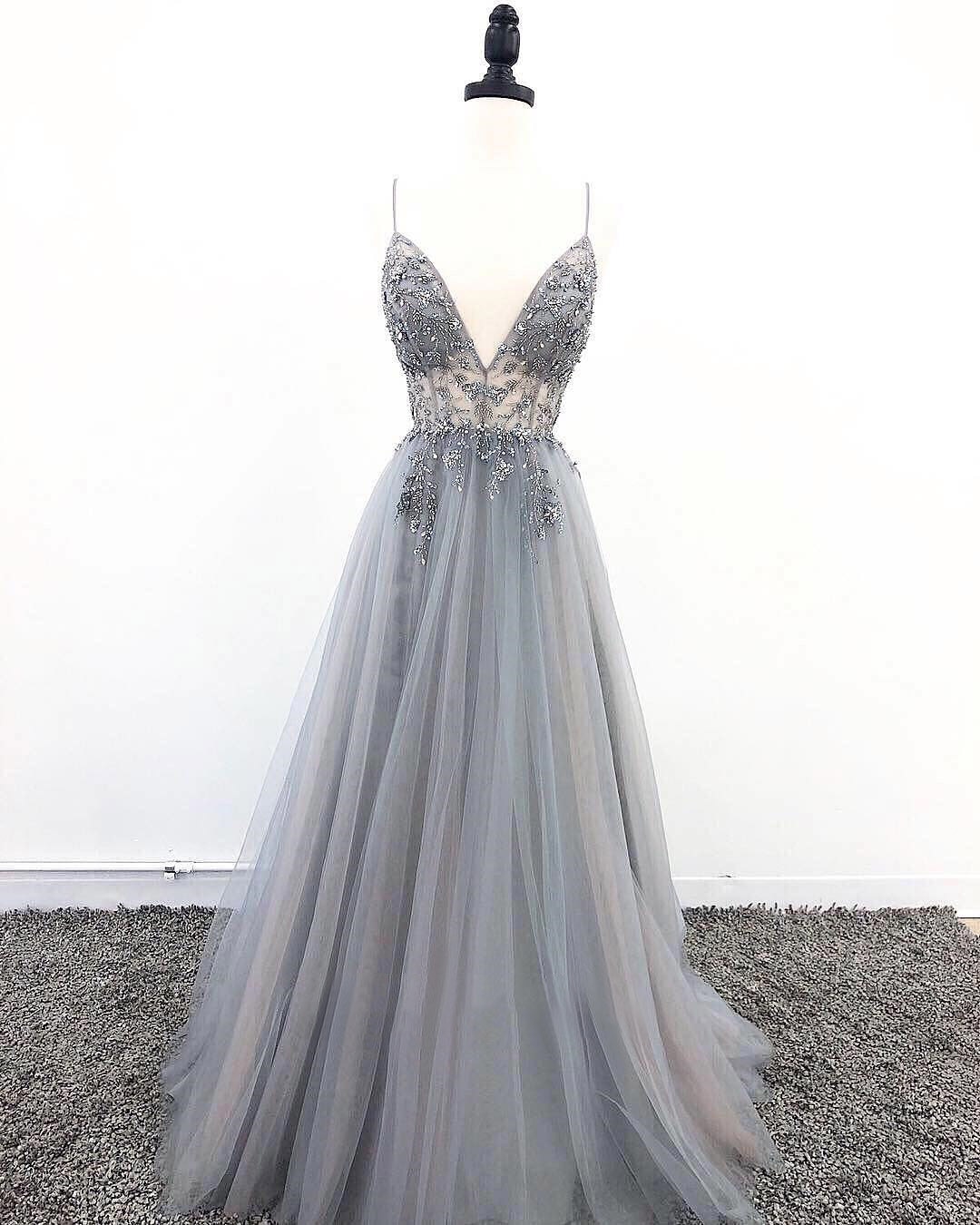 Girl's Elegant Gown Prom Dress