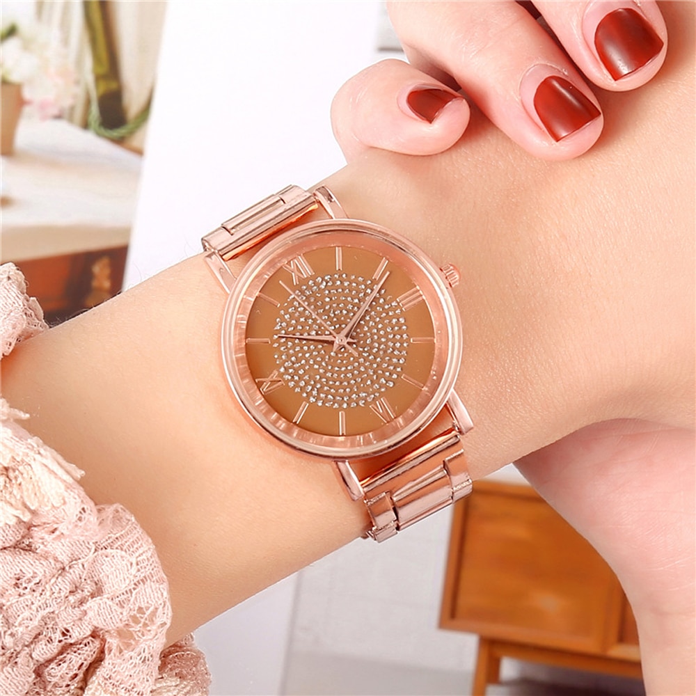 Rose Gold Wrist Watch