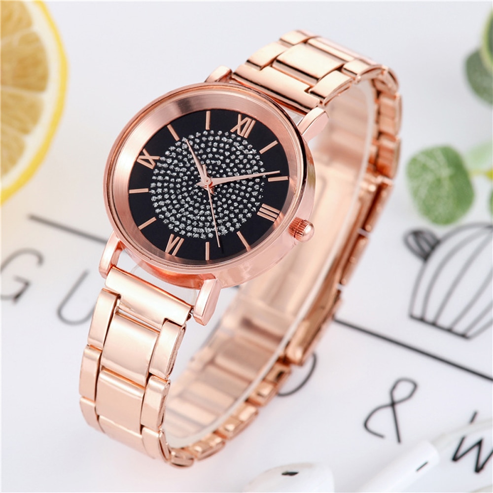 Rose Gold Wrist Watch