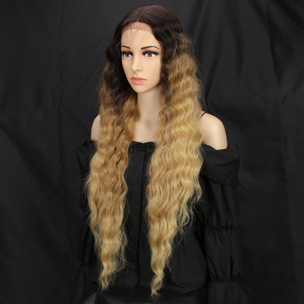 Lace Front Deep Wave Ombre Wig