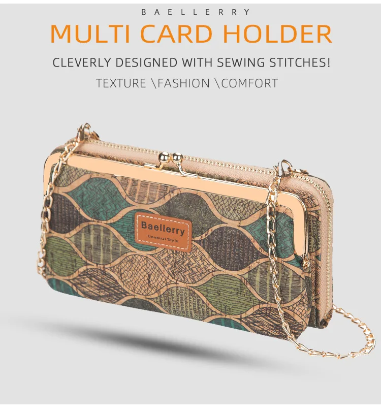 Women's Fashion Zipper Wallet