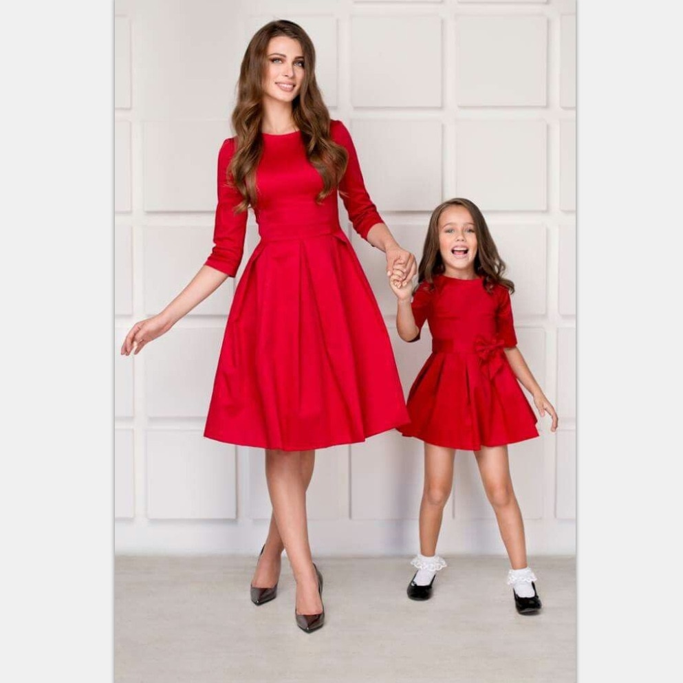 Mommy And Daughter Matching Dresses
